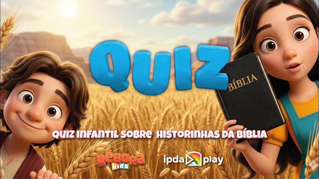 Quantas você consegue acertar? | Quiz Bíblico Débora Kids