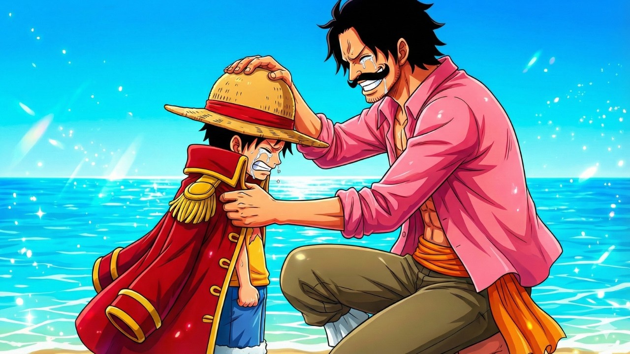 COMO SERIA SE O LUFFY FOSSE FILHO DO ROGER? - ONE PIECE