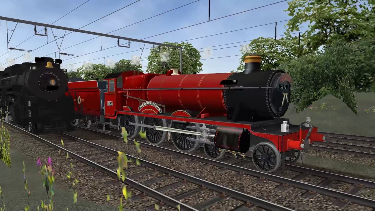 Polar Express Vs Hogwarts Express RACE!