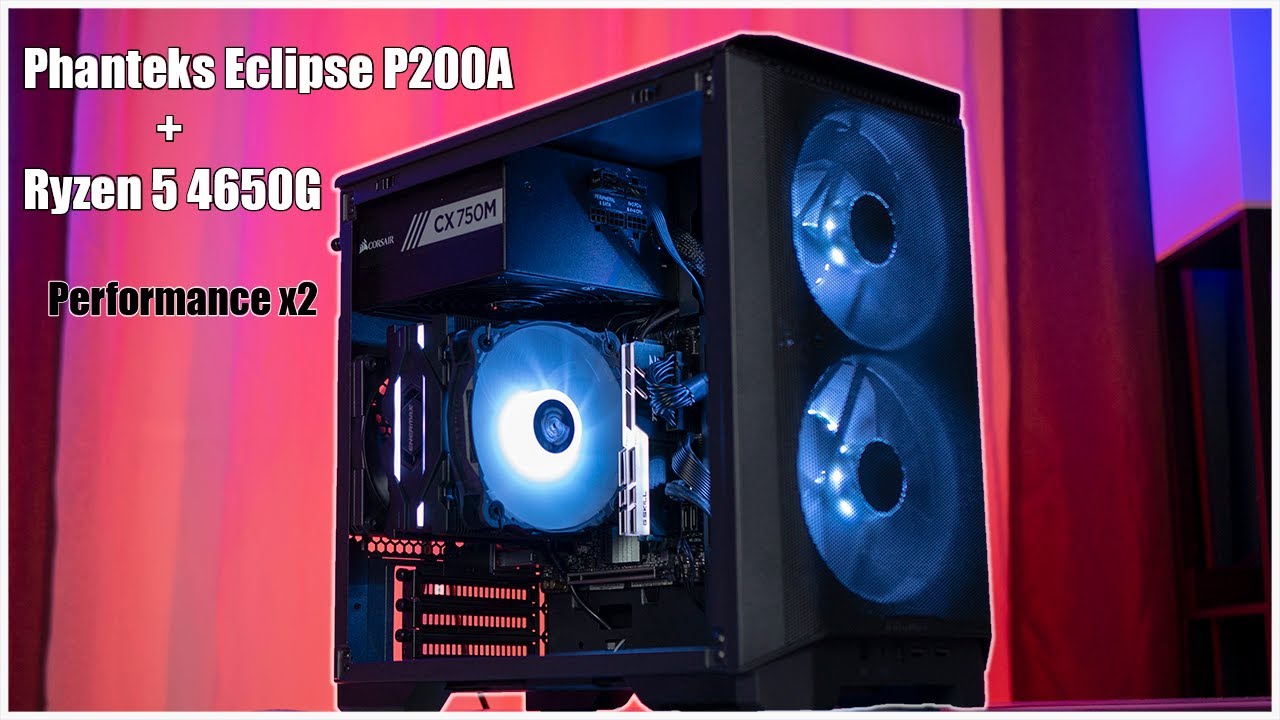 Phanteks P200A & the R5 4650G - Case Review & PC Build