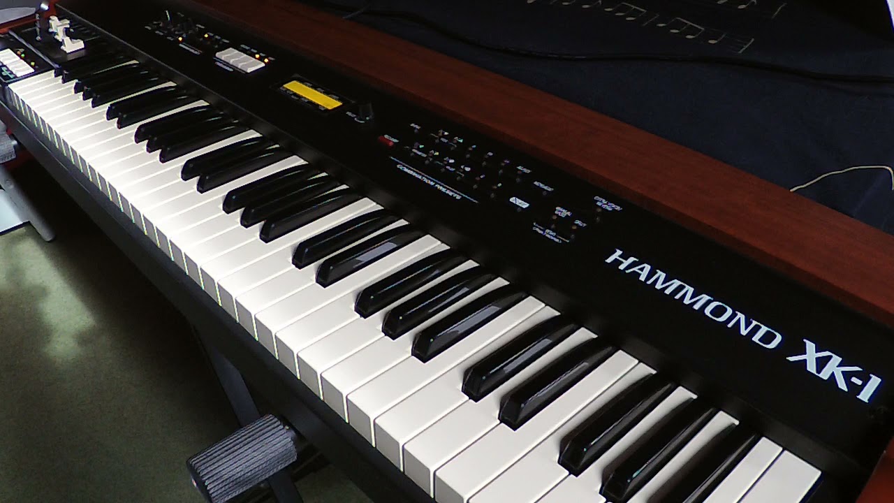 Hammond XK1 demo 2