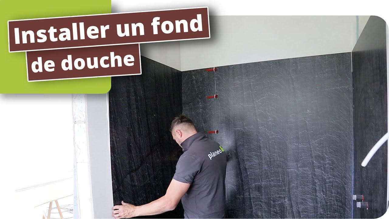 Installer un fond de douche