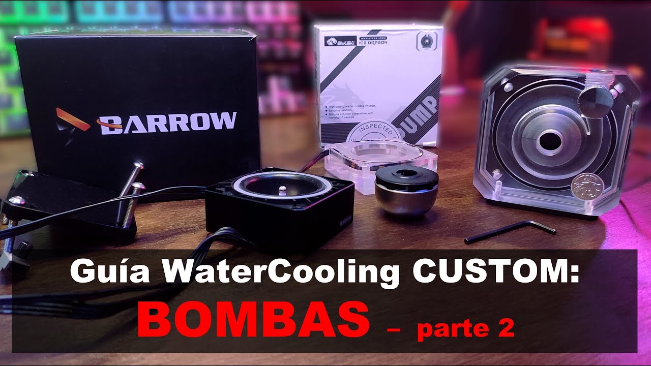 DDC Barrow VS D5 Bykski | Bombas para Watercooling Custom Parte 2