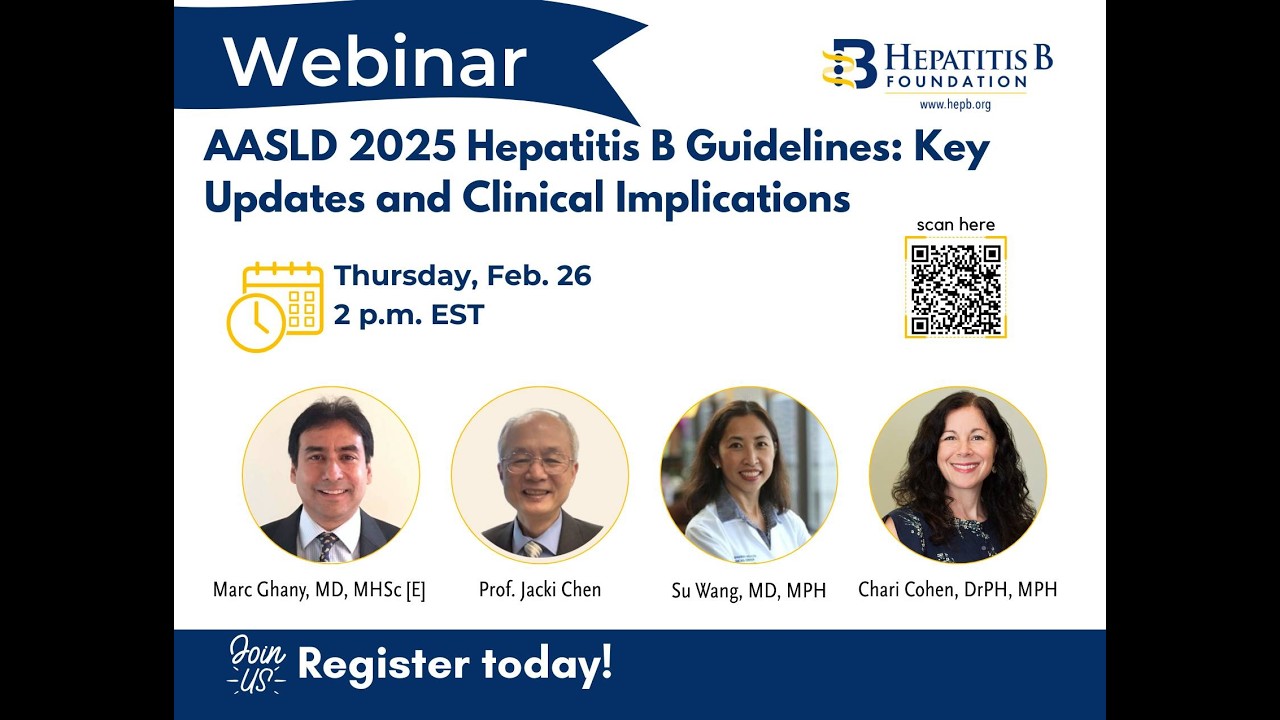 AASLD HBV Guidelines Webinar - Hepatitis B Foundation