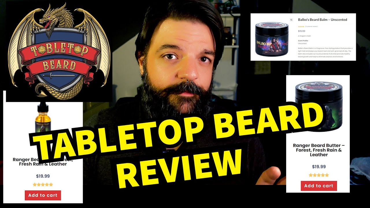 Is TABLETOP BEARD the beard care that all nerds need???