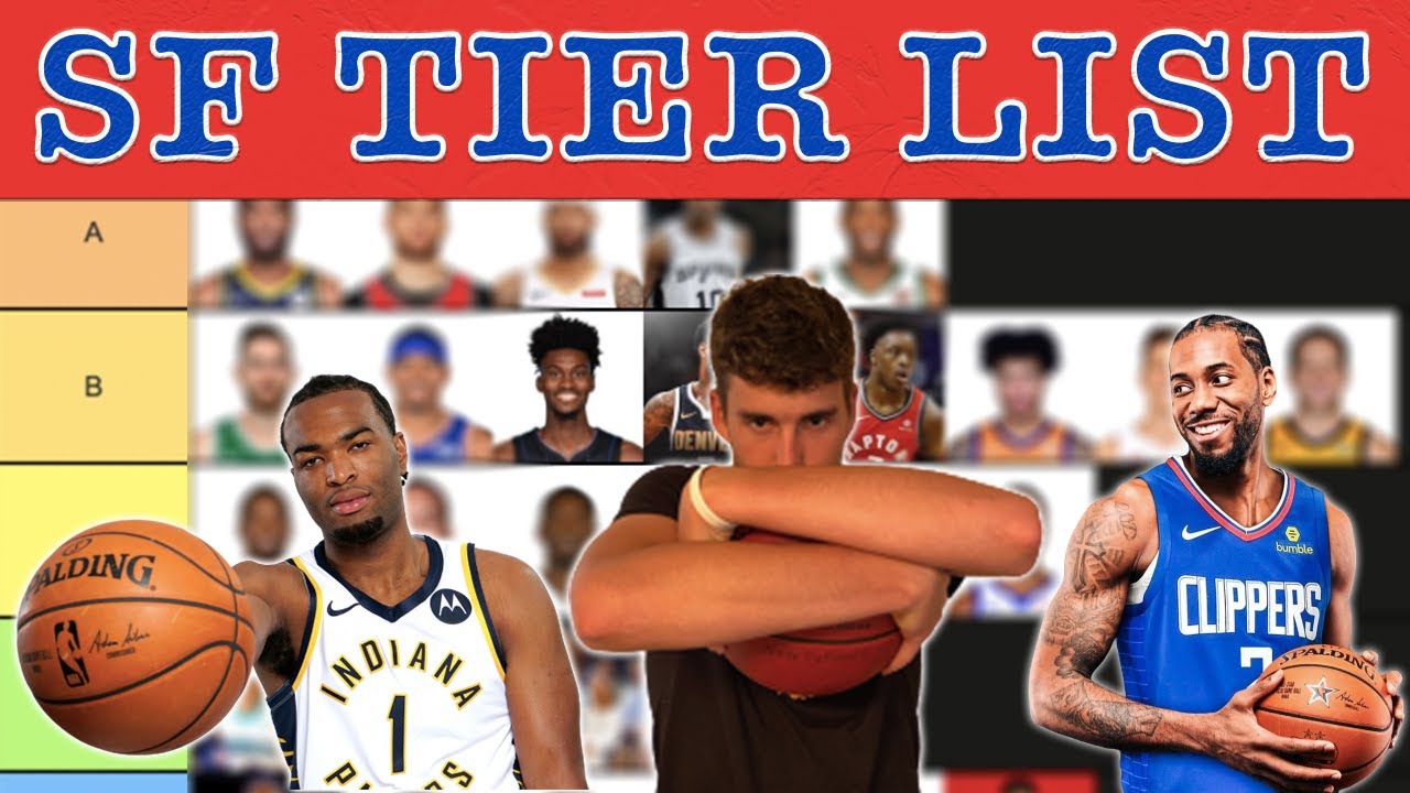 RANKING EVERY NBA STARTING SMALL FORWARD! (TIER LIST)
