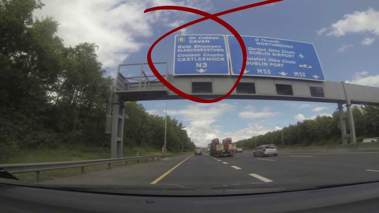 Main Irish Angling Shop Directions