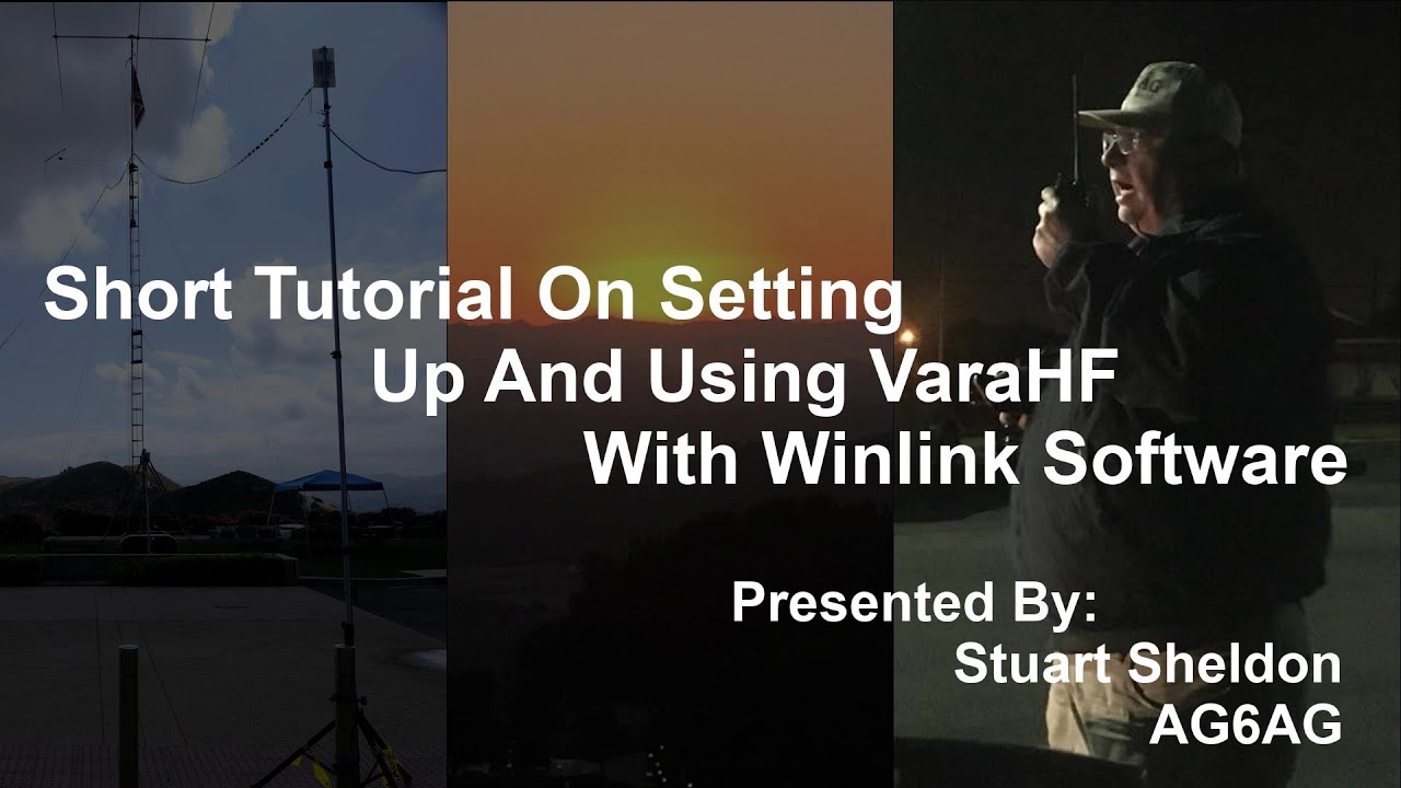 Short Tutorial On Setting Up And Using VaraHF With Winlink Software