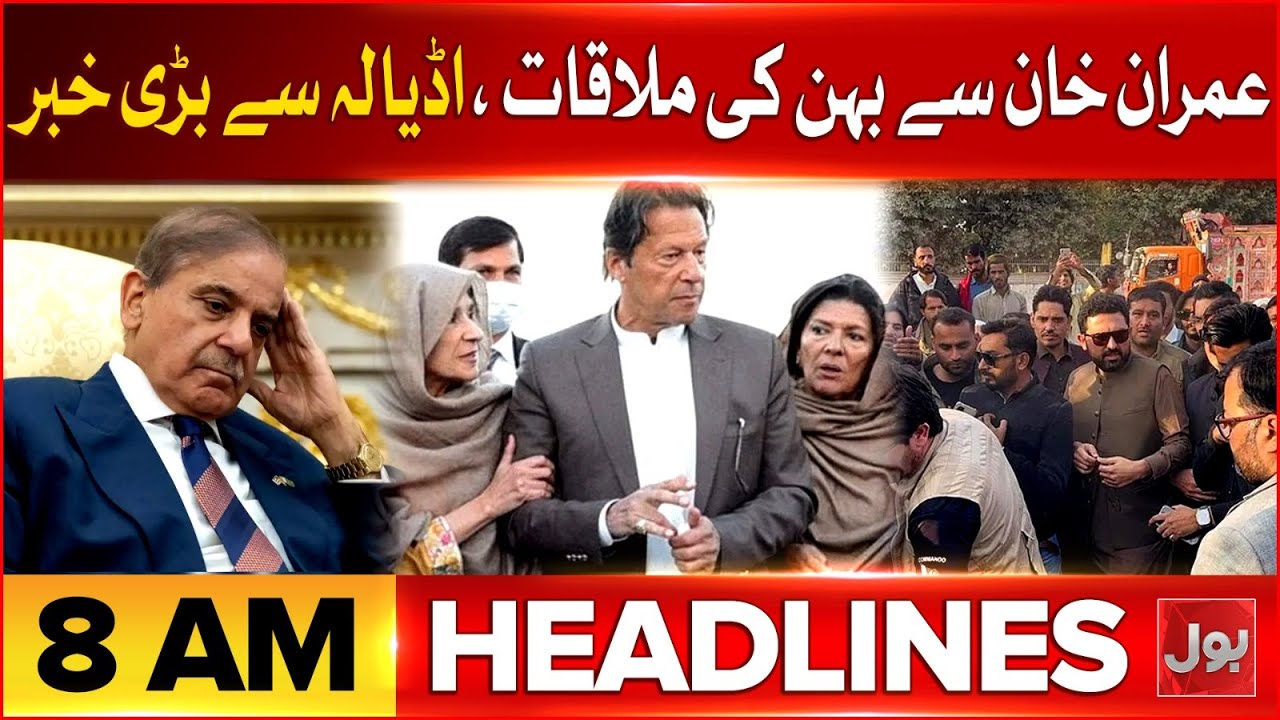 Imran Khan Meeting Latest Update | BOL News Headlines at 8 AM | Dr Uzma Khanum Statement