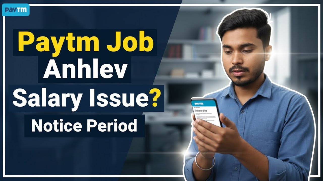 Paytm Field Job Anubhav | Salary Slip aur Notice Period Mamla #paytmjobs #fse #jobs 