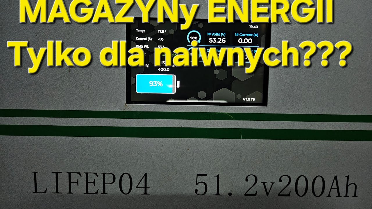 MAGAZYNy ENERGII- Dla naiwnych???