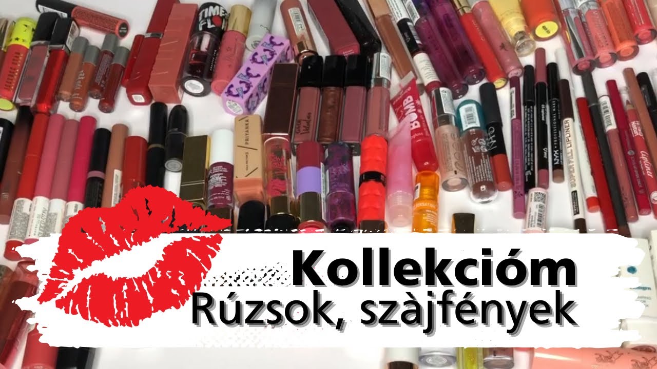 RÚZSOK, SZÁJFÉNYEK, SZÁJCERUZÁK (javított video)