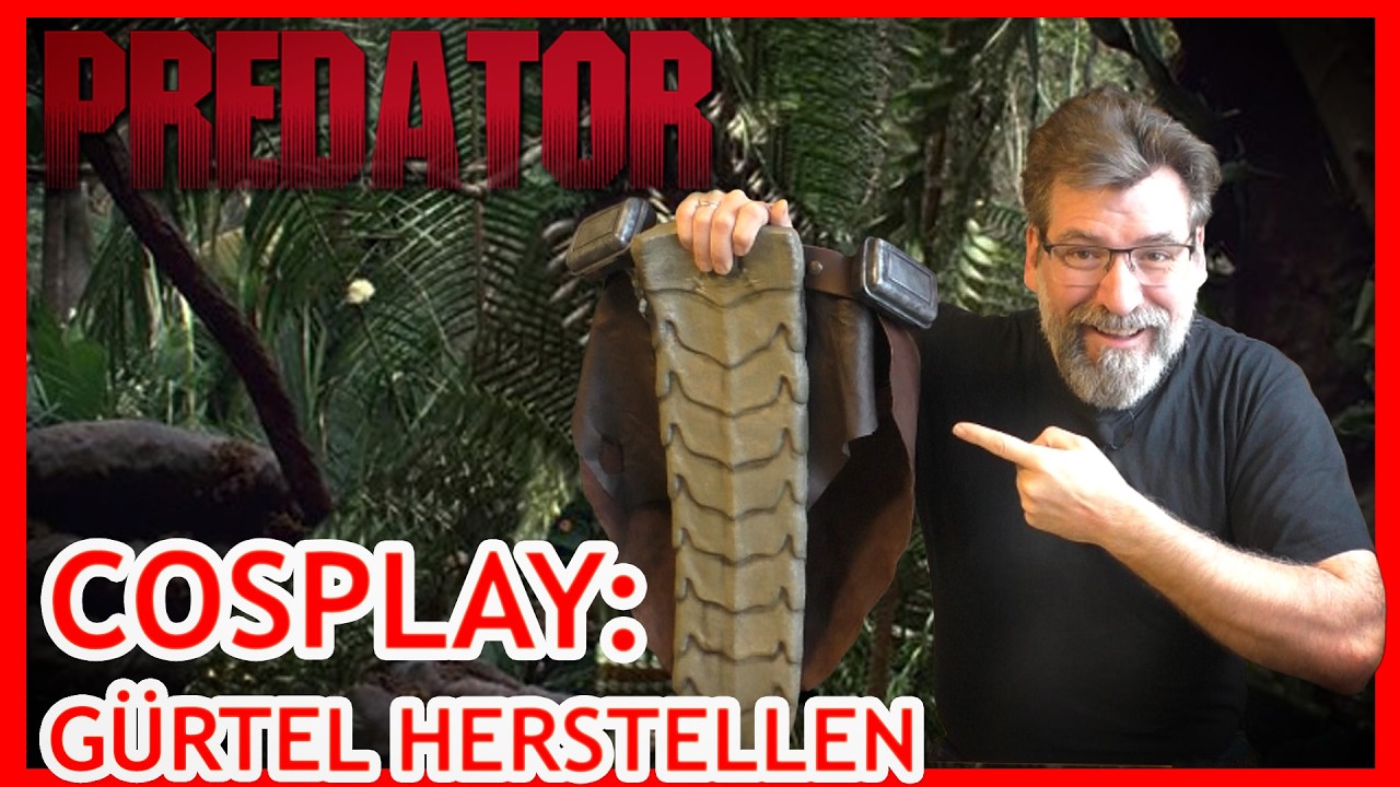 Cosplay: Predator Gürtel selber machen