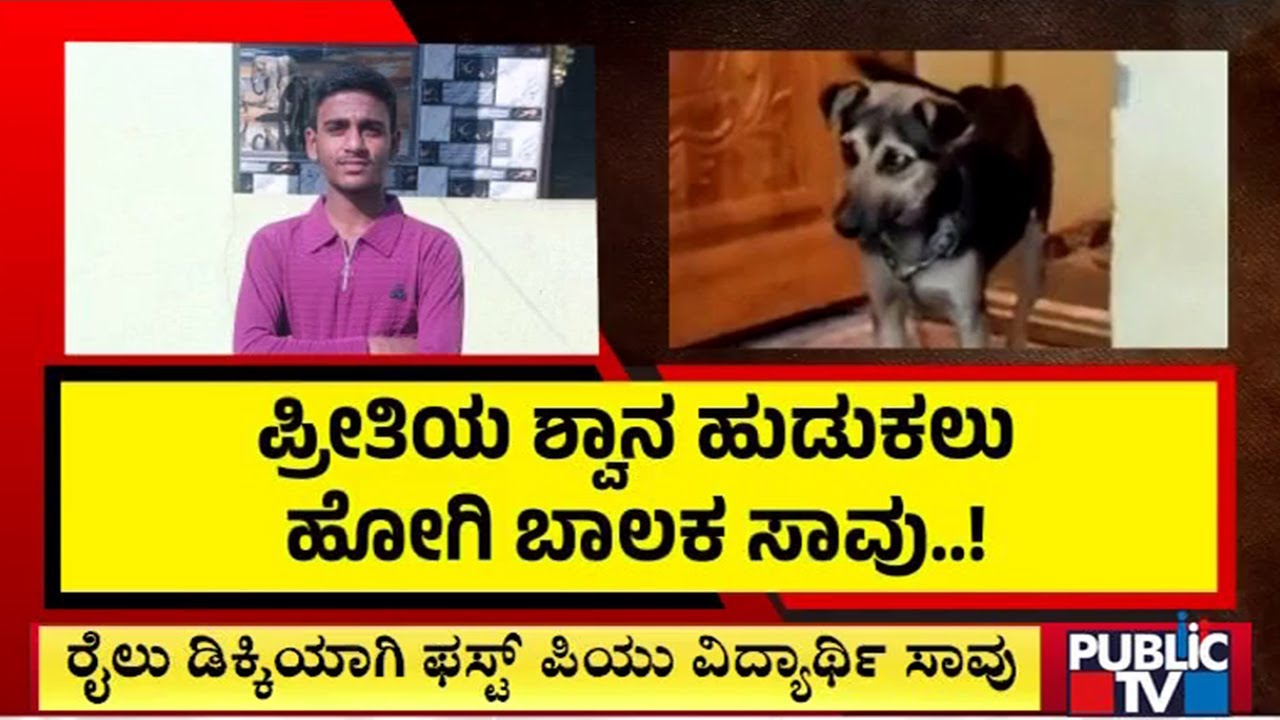 16-Year-Old Boy Dies In Train Accident In Muddalinganahalli | Public TV