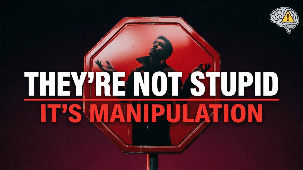 Why people pretend to be bad at things to manipulate and control you
