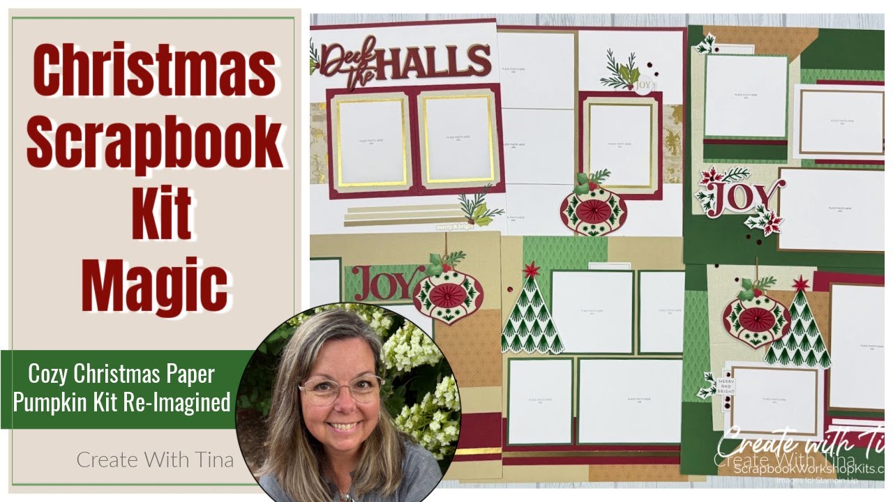 Cozy Christmas Scrapbook Kit | Stampin&rsquo; Up! Paper Pumpkin With A Twist