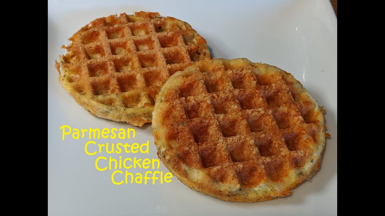 Parmesan Crusted Chicken Chaffle