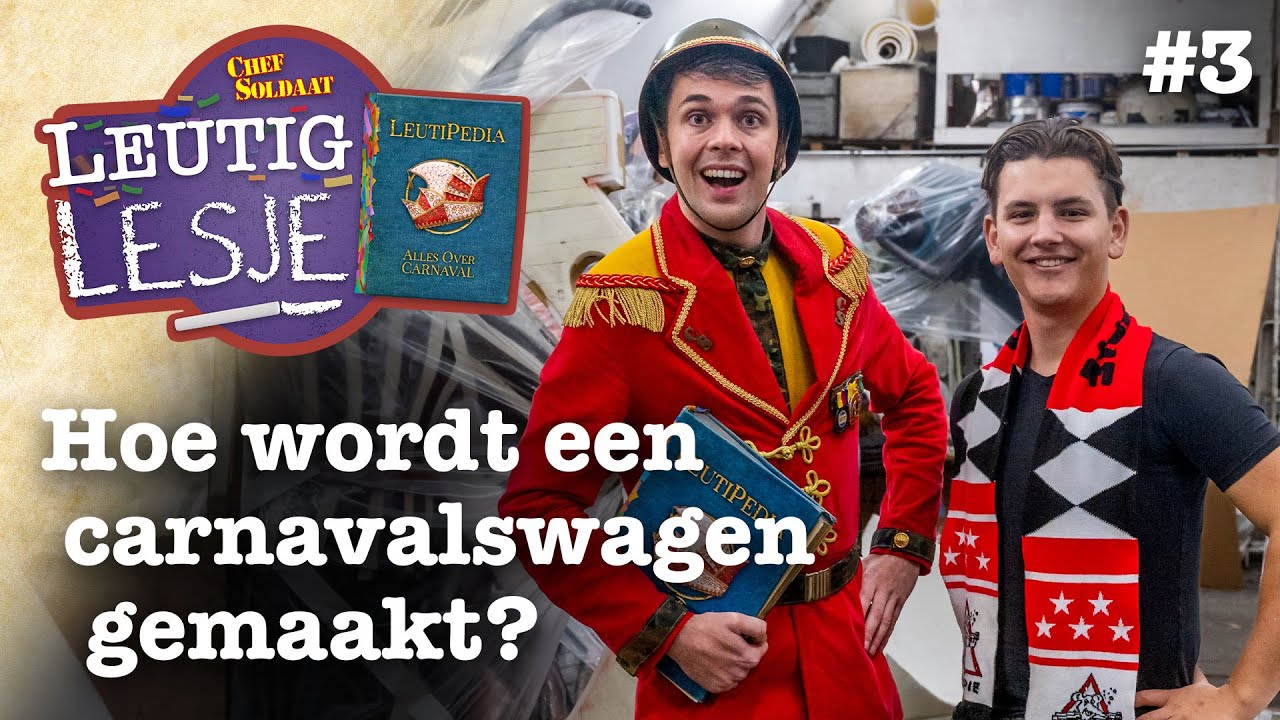 Hoe wordt een carnavalswagen gemaakt? | Leutig Lesje #3