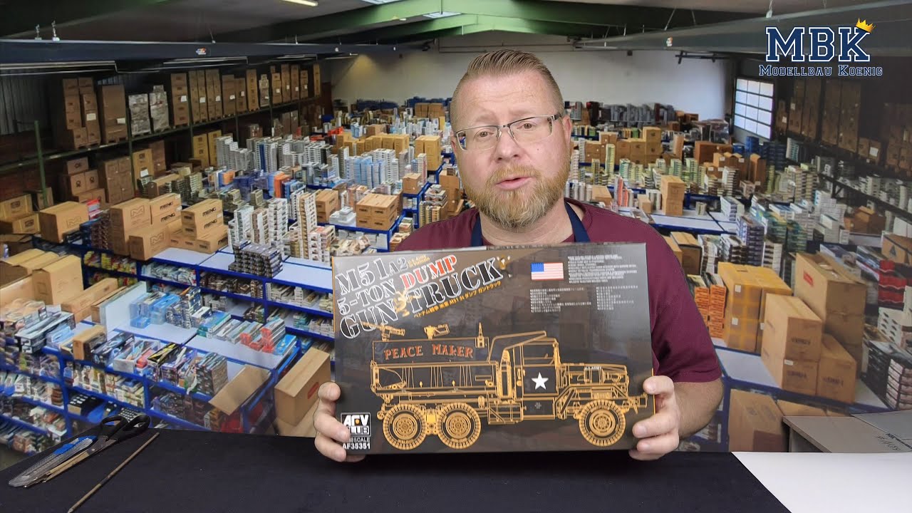 MBK packt aus #1188 - 1:35 M51A2 5-Ton Dump Gun Truck (AFV Club 35351)