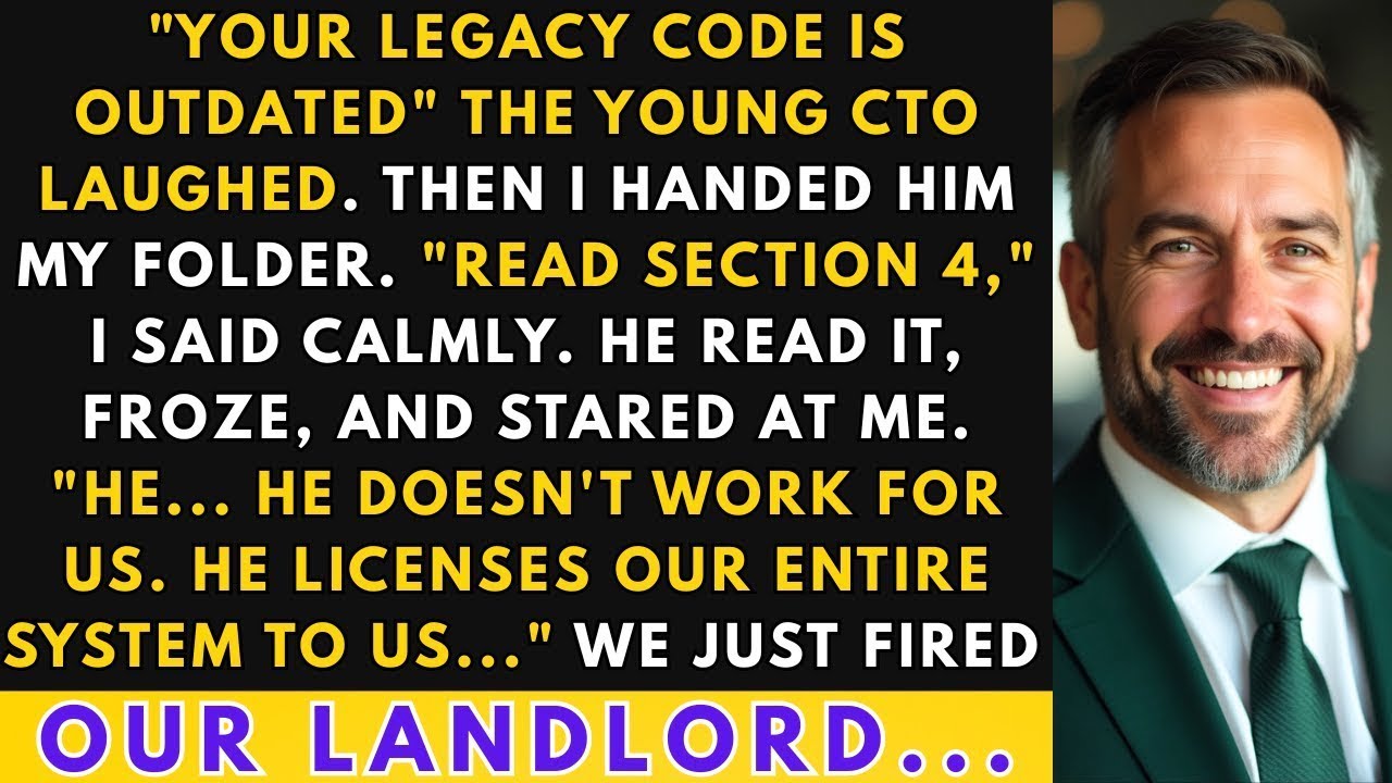 Young CTO Fired Me Over 'Legacy' Code — But I Owned the License | Office Revenge