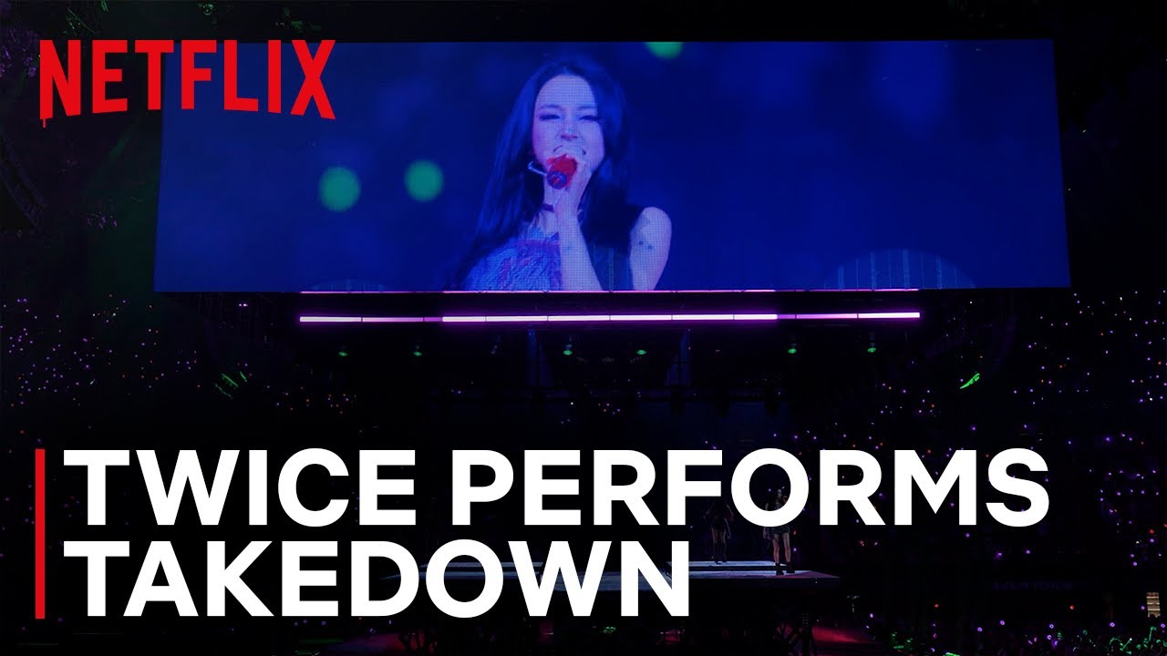 Watch TWICE&rsquo;s Live Performance of TAKEDOWN | Kpop Demon Hunters | Netflix Philippines