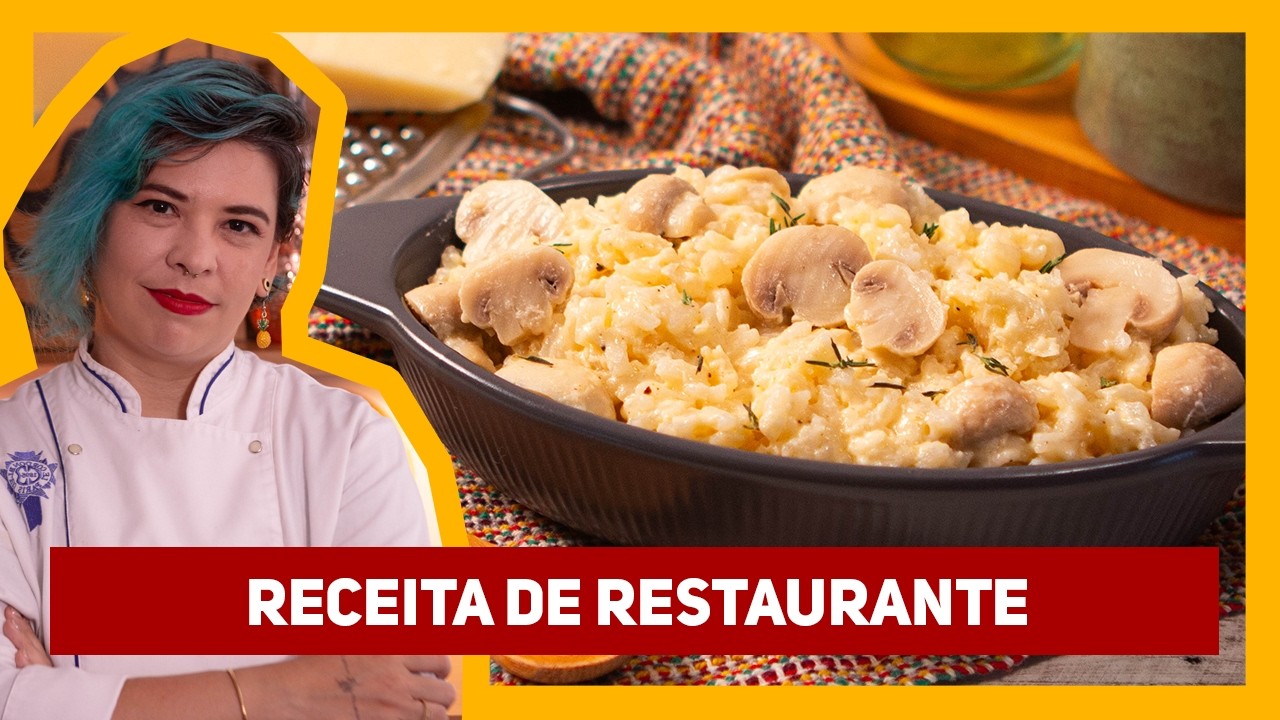 Receita de Arroz à Piamontese - RÁPIDO E CREMOSO | CHEF GI SOUZA