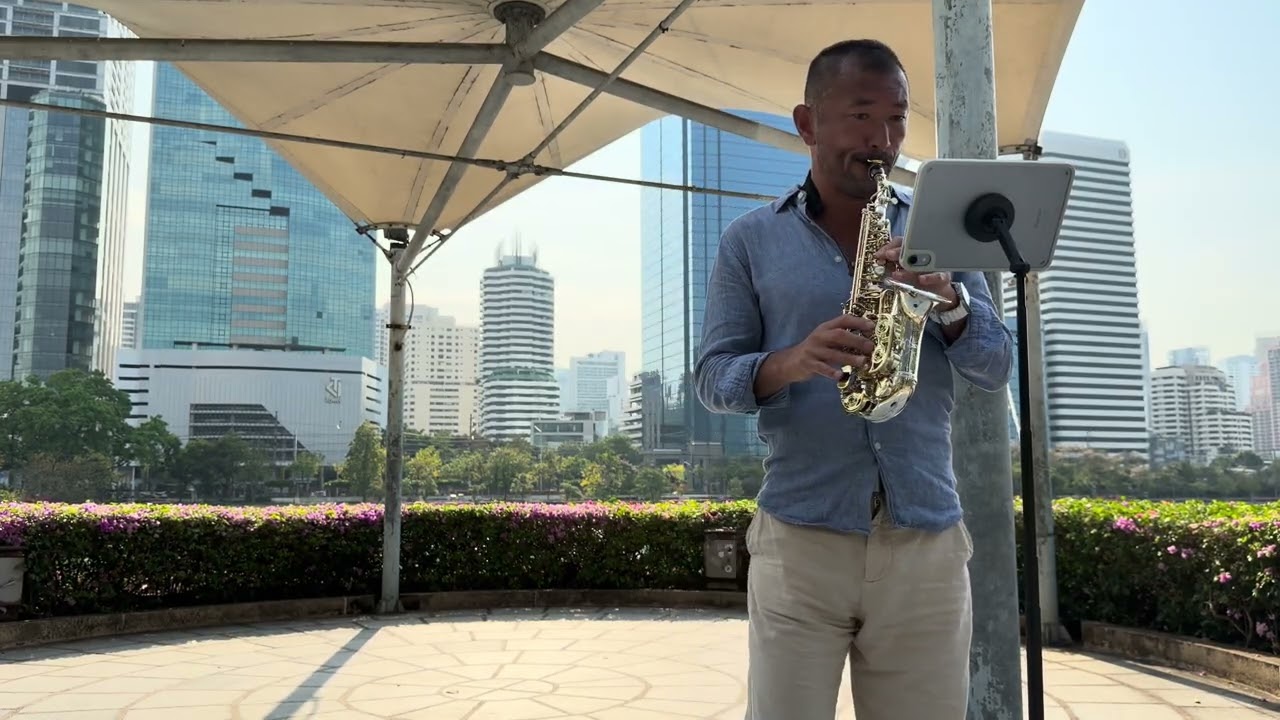 Over the Rainbow no.259 #music #sax #saxophone #thailand 