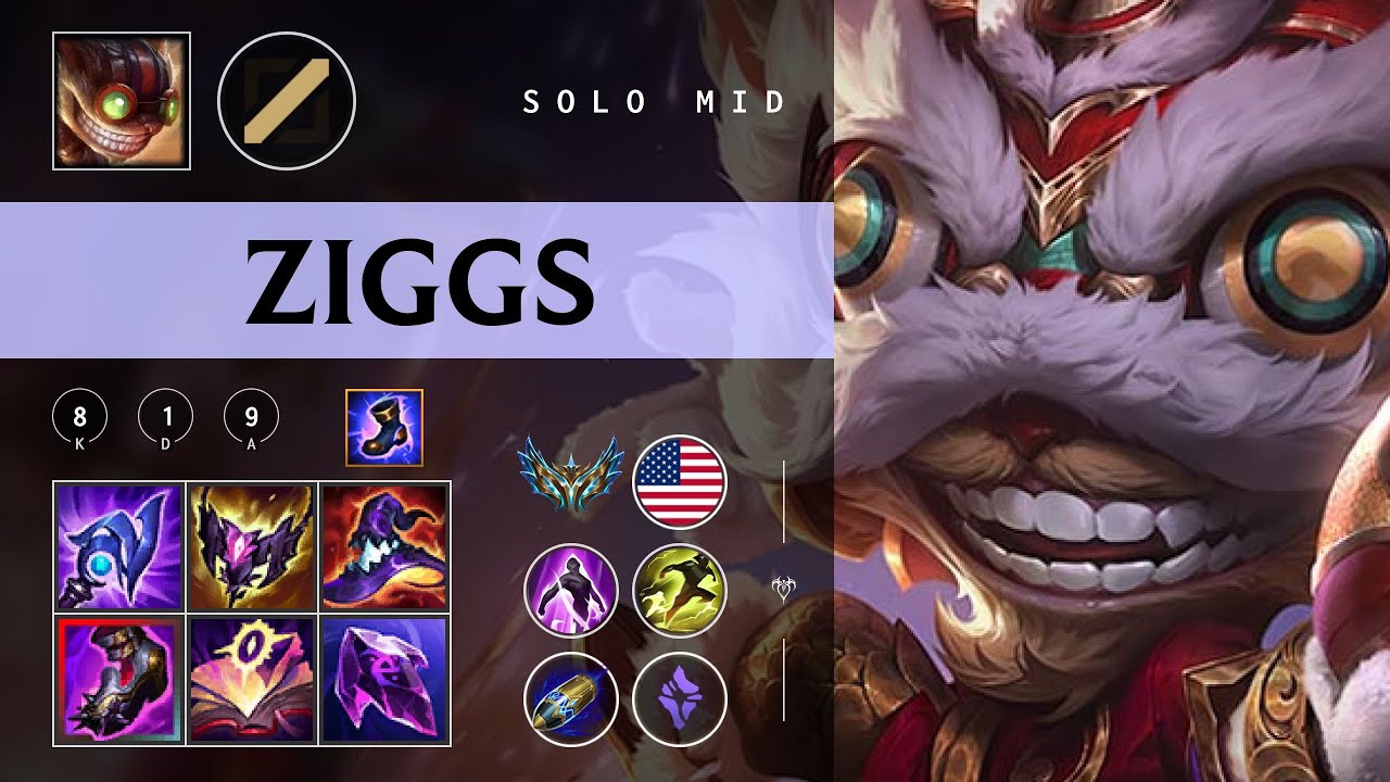 Ziggs Mid vs Mel - NA Challenger Patch 26.03