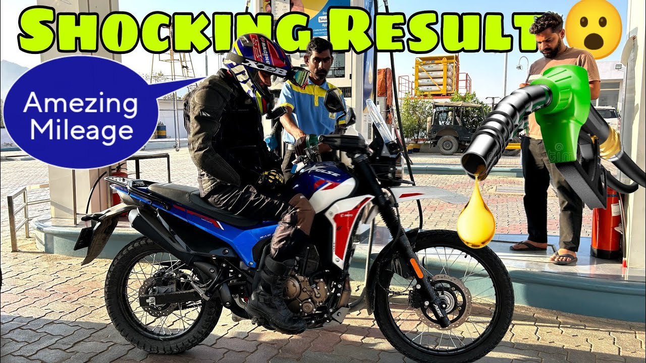 1 liter Petrol Mileage Test 🔥 Hero Xpulse 210😱 | Shocking Results 🥵 | 1 Ltr Test 😘
