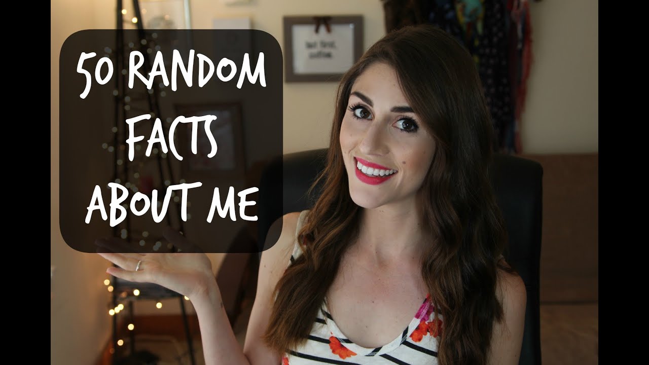 50 Random Facts About Me  -- & giveaway!