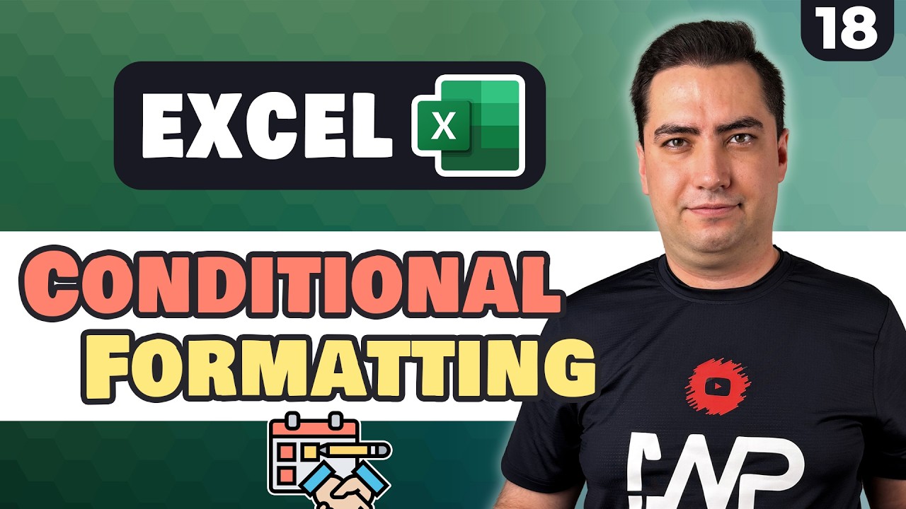 آموزش Conditional Formatting در اکسل | فرمت‌بندی شرطی حرفه‌ای با مثال واقعی (جلسه 18)