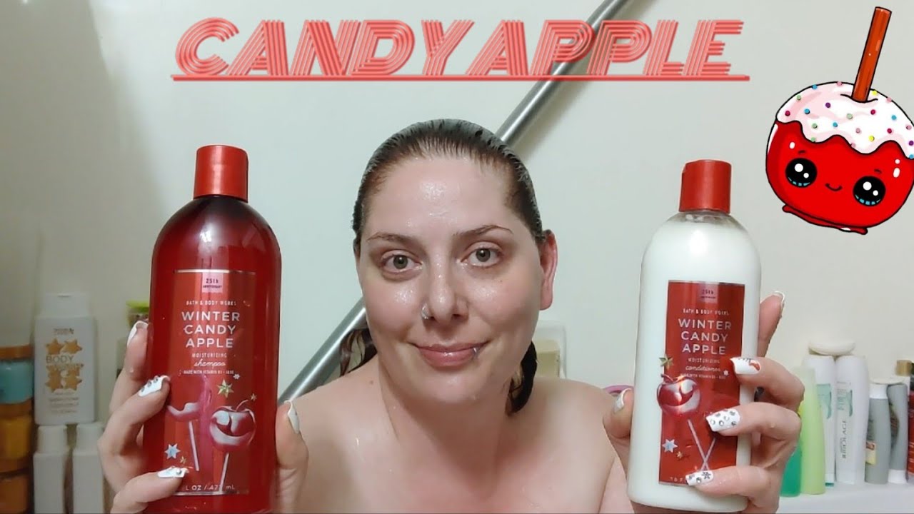 Bath and Body Works Winter Candy Apple Shampoo & Conditioner