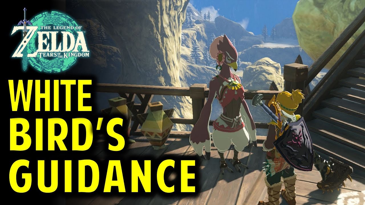 The White Bird's Guidance - Find Wao-os Shrine Cave Location | Zelda: Tears of the Kingdom
