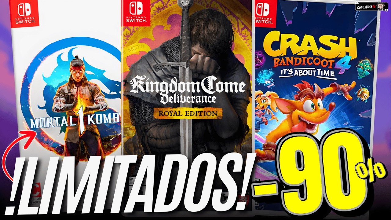 DESCUENTOS BRUTALES para EMPEZAR MARZO en la eShop 🚨 | Ofertas Nintendo