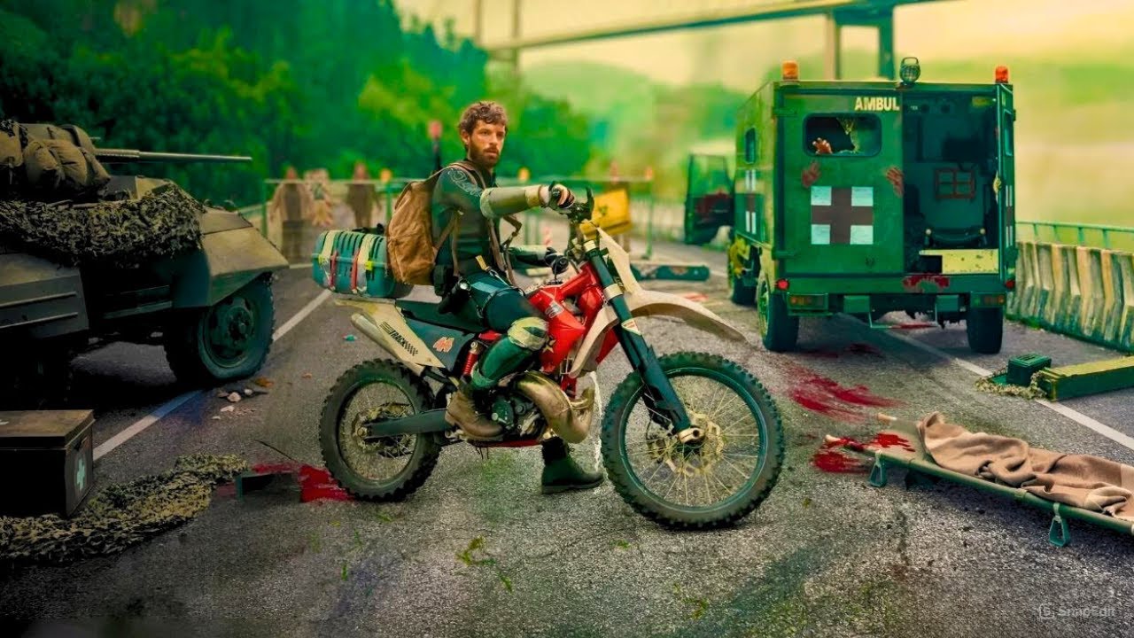بيصحى من النوم بيلاقى المدينه كلها بقت زومبى ولازم يحمى نفسه من الموت | ملخص فيلم