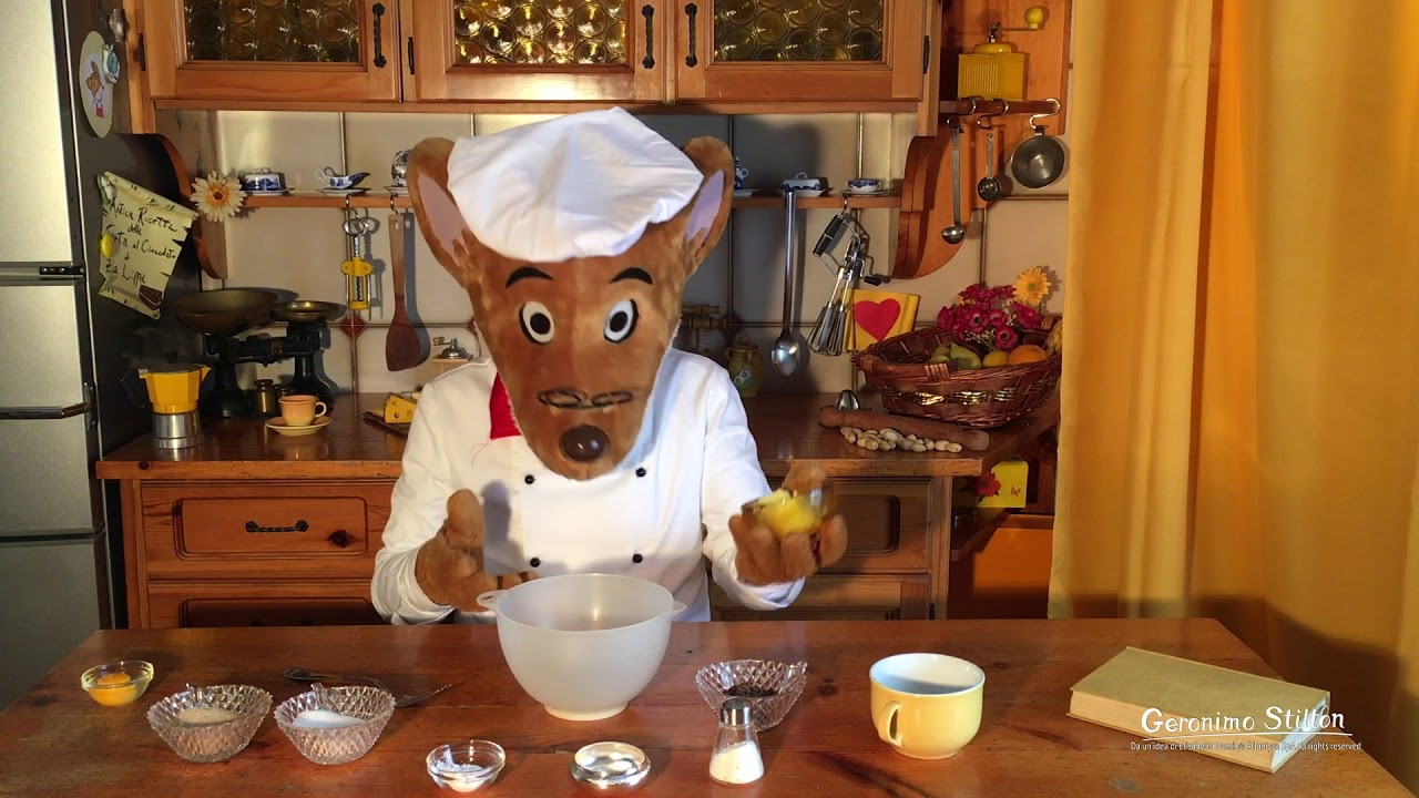 IN CUCINA CON GERONIMO STILTON - BISCOTTI AL CIOCCOLATO