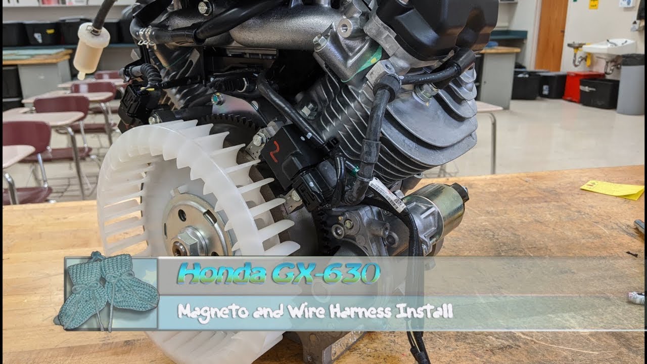 21 Honda GX 630 Magneto and Wire Harness Install