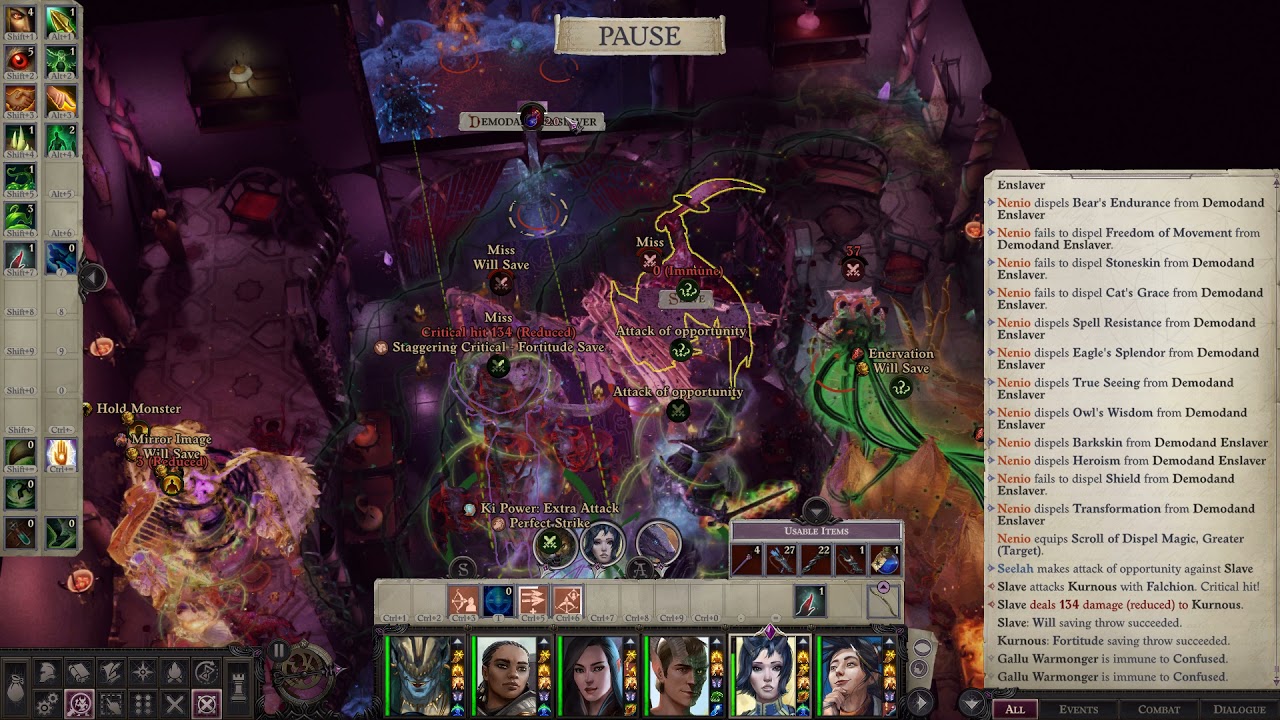 Pathfinder Wrath of the Righteous (2021.12.07) -- Demodand Abyssal Conspiracy (Unfair)