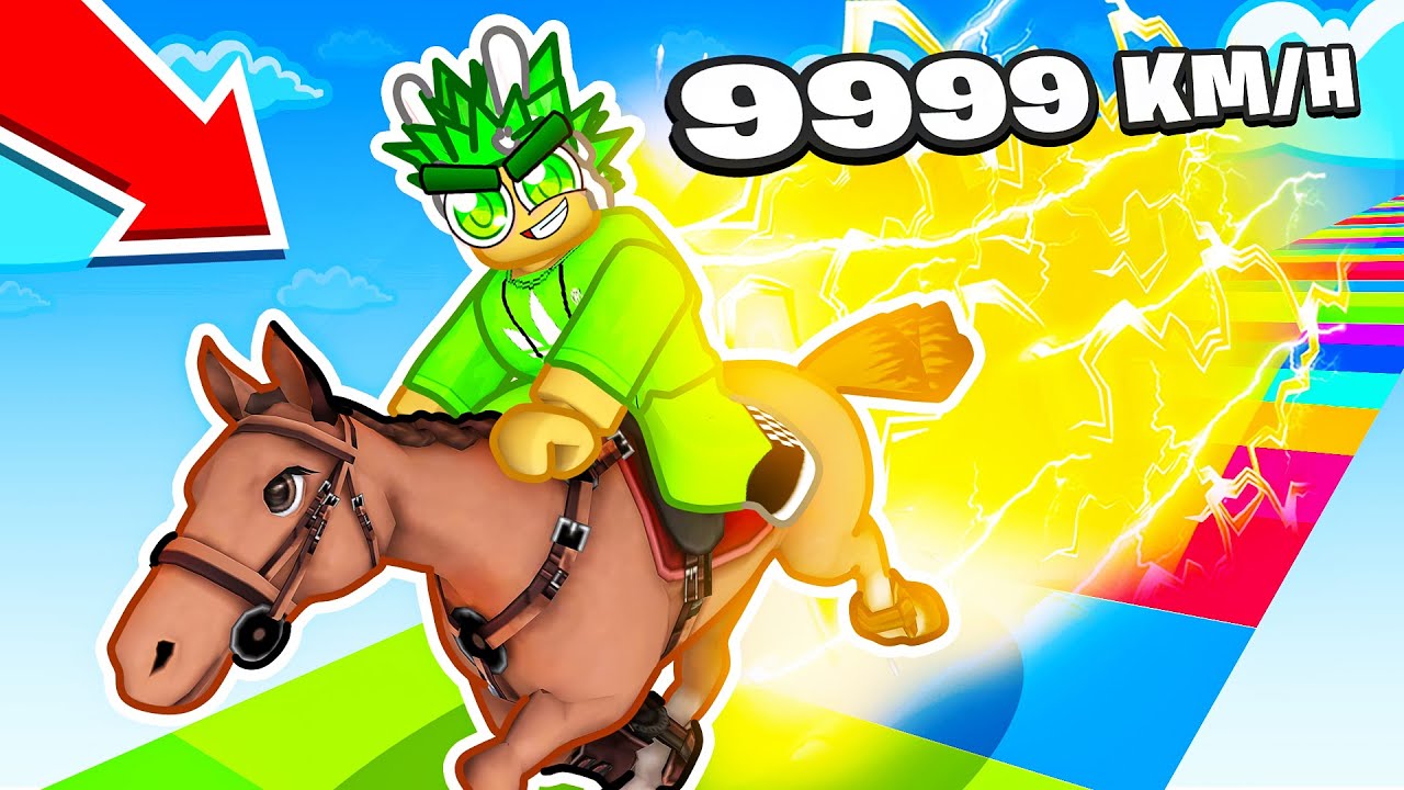 ich KAUFE ein 999999 KM/h PFERD in ROBLOX!