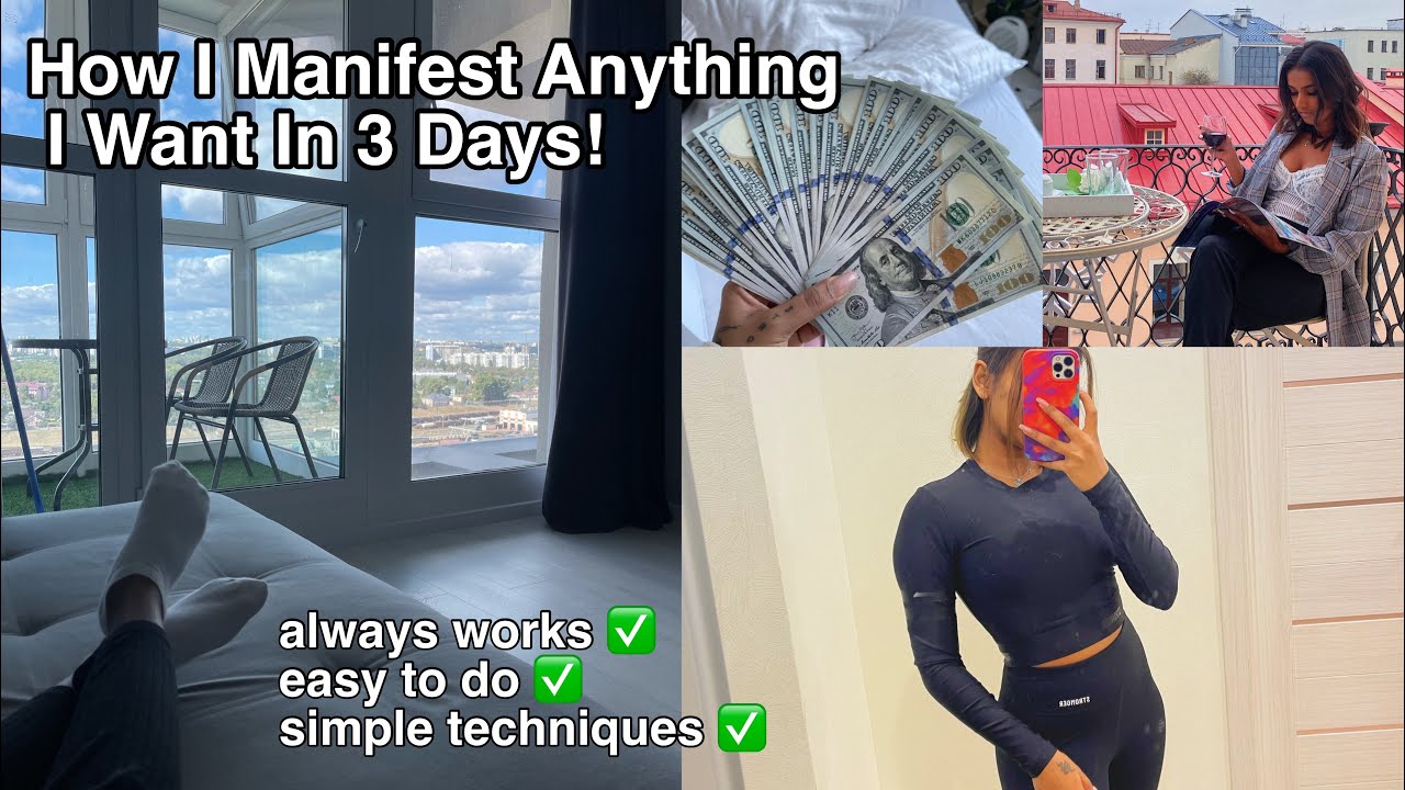 How I Manifest Anything I Want In Just 3 Days || Works 100%