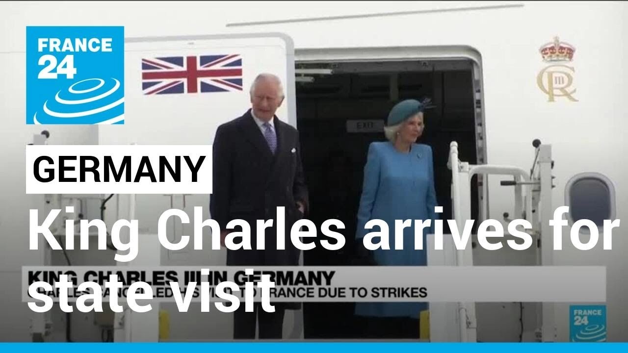 King Charles arrives in Germany for first state visit as monarch &bull; FRANCE 24 English
