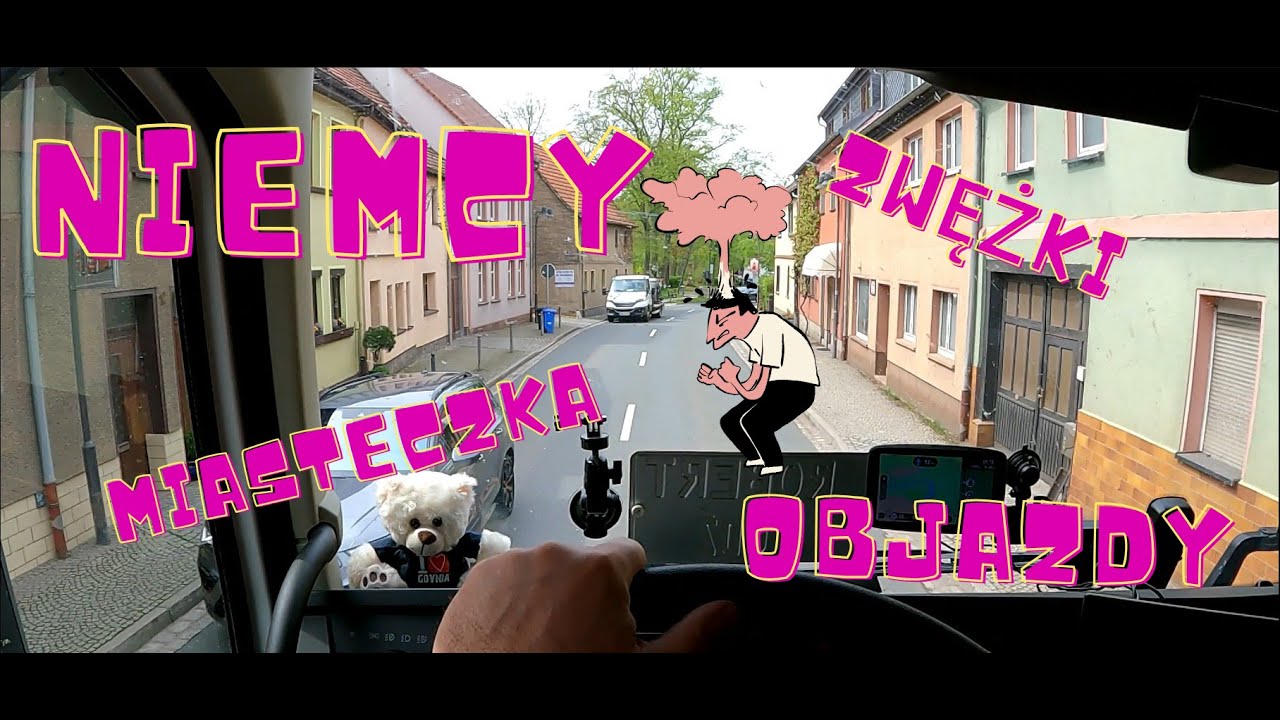 #100/2  Nie ma to, jak korek z rana i objazd w Niemczech