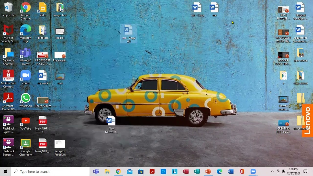 HOW TO CREATE FILES & FORMAT IT ON YOUR DESKTOP