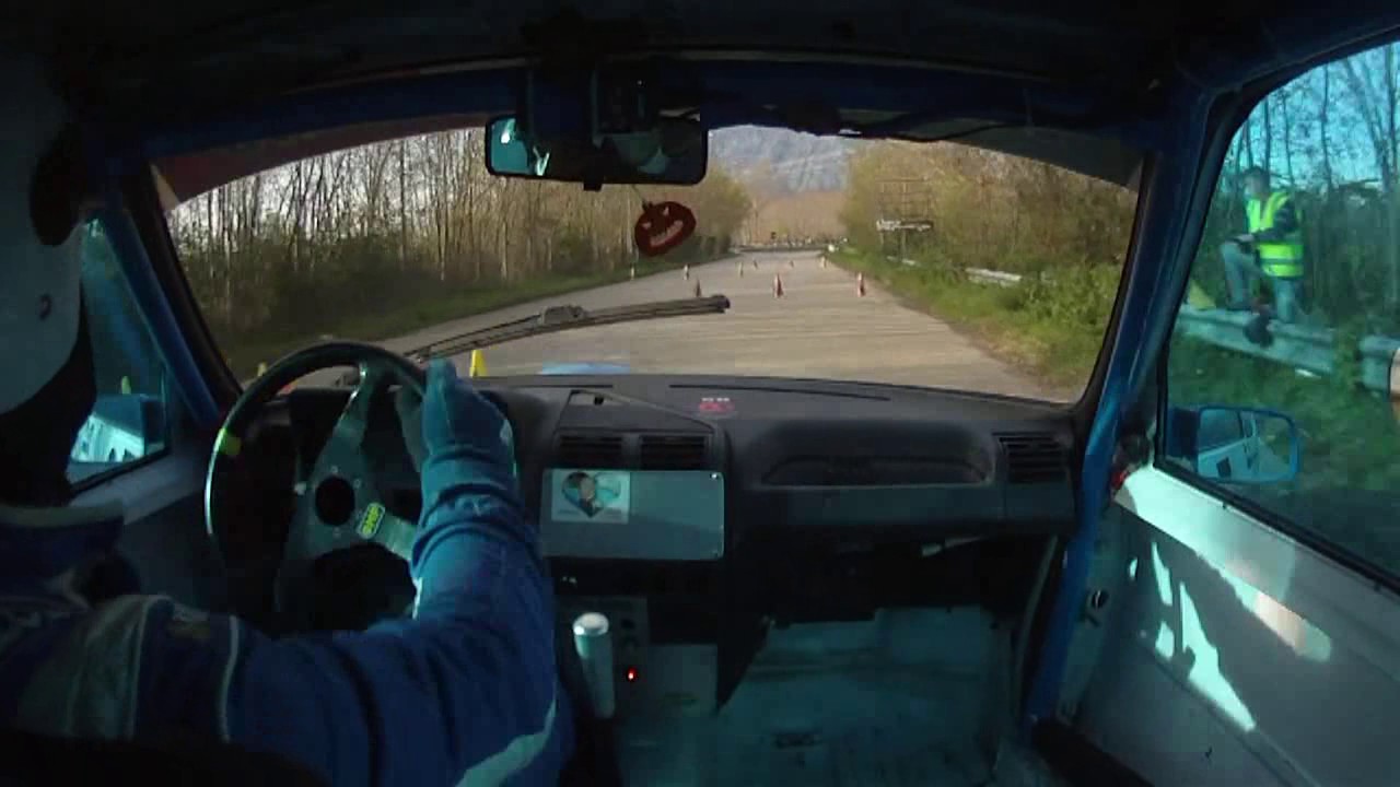 VILLACCI ANTONIO camera car SLALOM CERVINARA 2016 3° manche