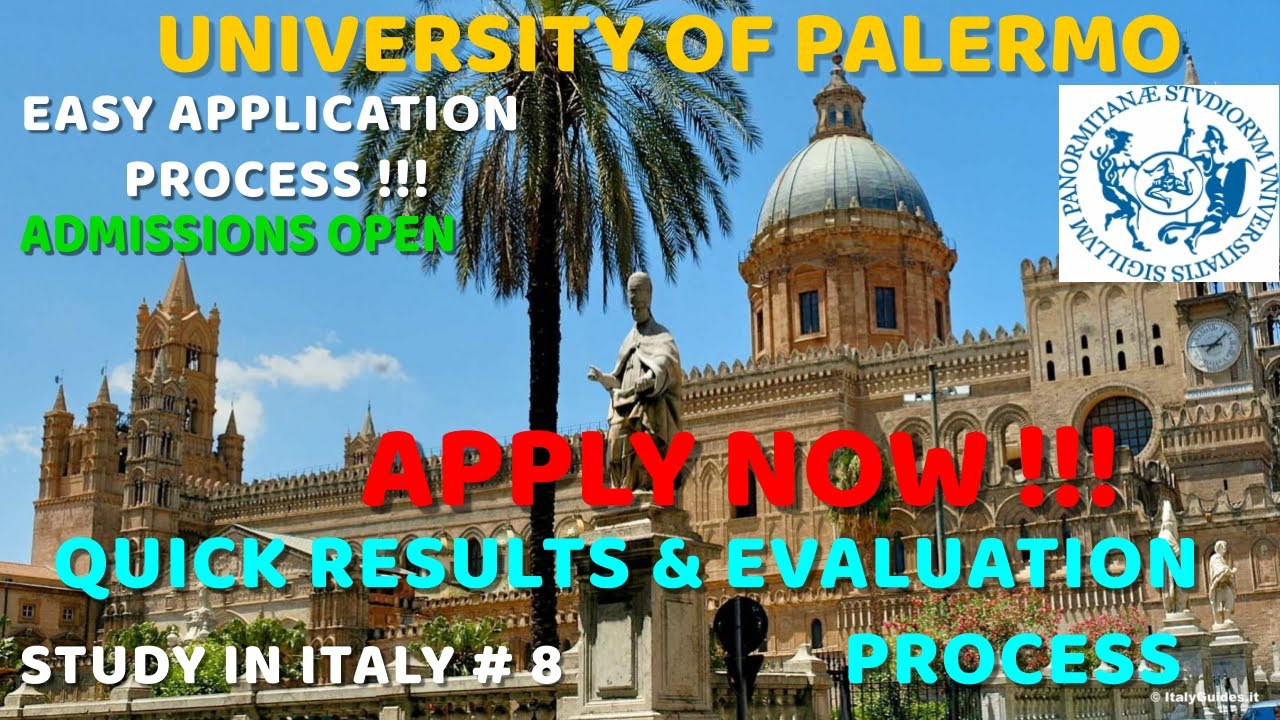 University of Palermo - Study in Italy # 8 - Admission procedure Urdu - اردو, and हिन्दी - Hindi.