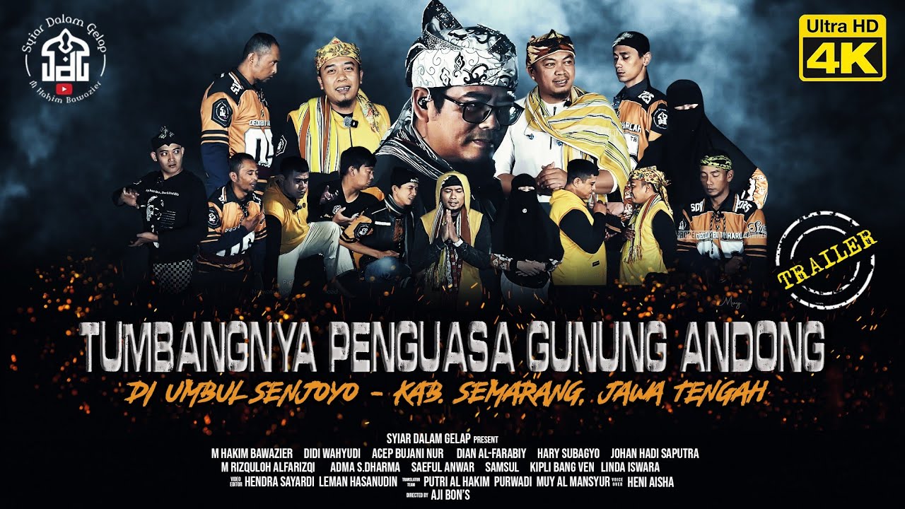 TRAILER | Tumbangnya Penguasa Gunung Andong Di Umbul Senjoyo | Syiar Dalam Gelap | M Hakim Bawazier