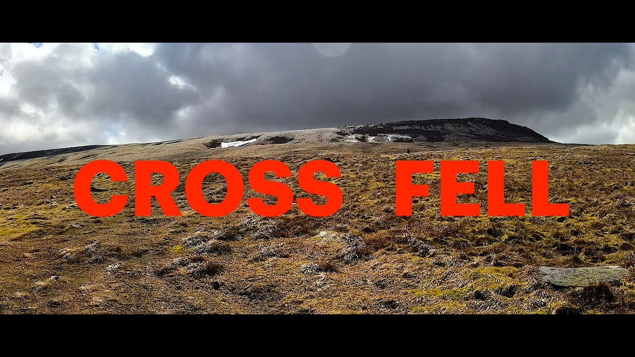 A cold walk up to Cross Fell in the Northern Pennines