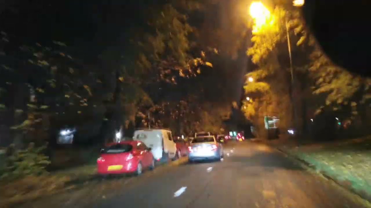 Night drive from Otterspool to Norris Green