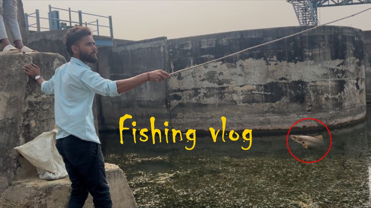 Village Style Fishing Vlog | Desi Jugaad Fishing in India