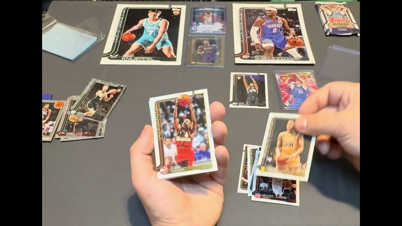 TOPPS CHROME NBA Hangars and Superbox Pack Opening (Part 1)